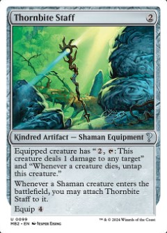 Thornbite Staff Mystery Booster 2
